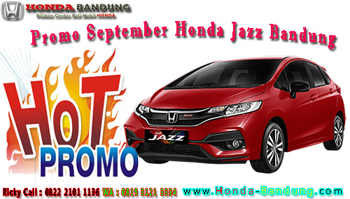 Promo September Honda Jazz Bandung