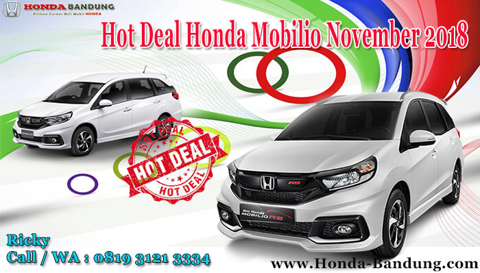 Hot Deal Honda Mobilio November 2018