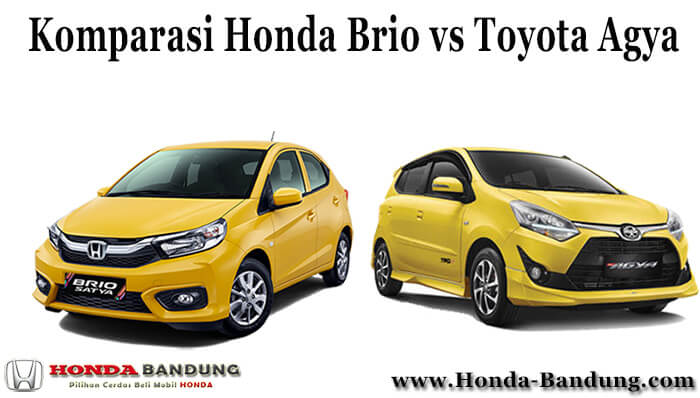 Komparasi Honda Brio vs Toyota Agya