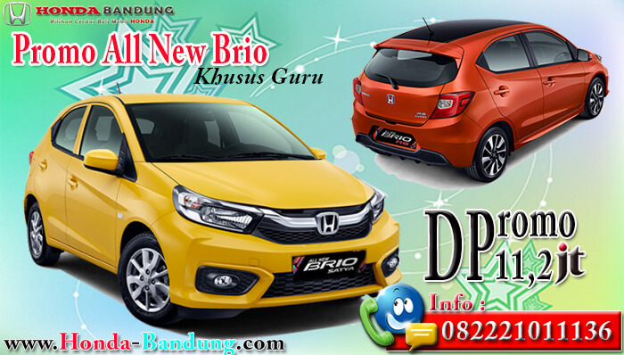 Promo Honda Brio Khusus Guru Spesial Akhir Tahun