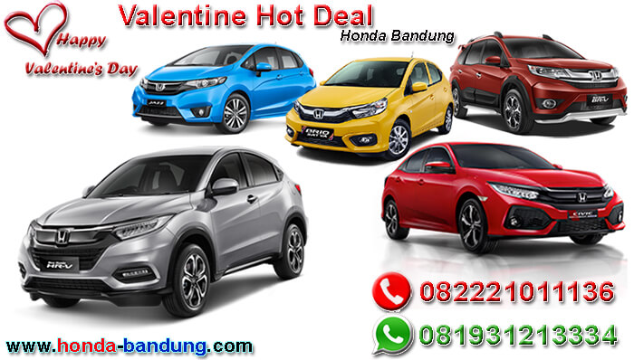 Valentine Hot Deal Honda Bandung 2019