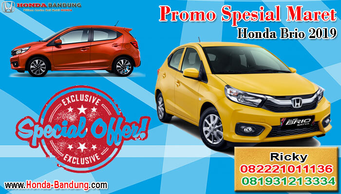 Promo Spesial Maret Honda Brio 2019