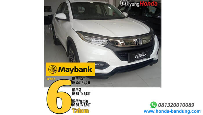 Paket Promo Honda HRV Tenor 6 Tahun