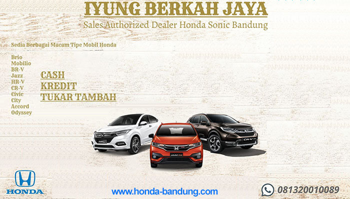 Promo Honda Bandung Maret 2020