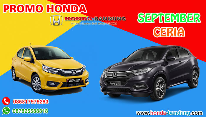 Promo September Ceria Honda Bandung