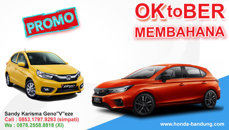 OKTOBER MEMBAHANA BERSAMA MOBIL HONDA BANDUNG